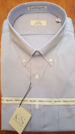 Picture for category Cooper & Stewart Wrinkle Free Shirts (100% Cotton)