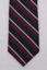 Picture of Burgandy - 100% SILK WOVEN TEXTURED MULTI COLORED STRIPE NECKTIE