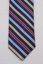Picture of Navy - 100% SILK WOVEN MULTI COLORED BAR STRIPE NECKTIE