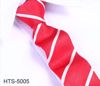 Picture of SILK WOVEN MULTI-COLOR WHITE STRIPE TIE - 5 TO CHOOSE FROM