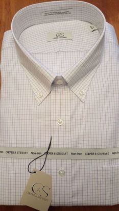 Picture of Tattersall Button Down Wrinkle Free