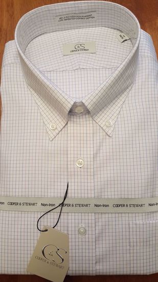 Picture of Tattersall Button Down Wrinkle Free