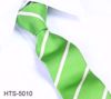 Picture of SILK WOVEN MULTI-COLOR WHITE STRIPE TIE - 5 TO CHOOSE FROM